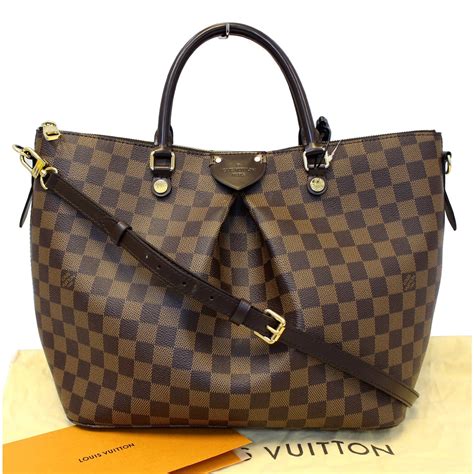 borsa siena louis vuitton|LOUIS VUITTON Damier Ebene Siena PM .